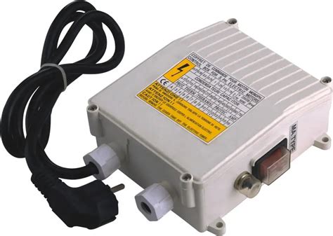 submersible water pump control box